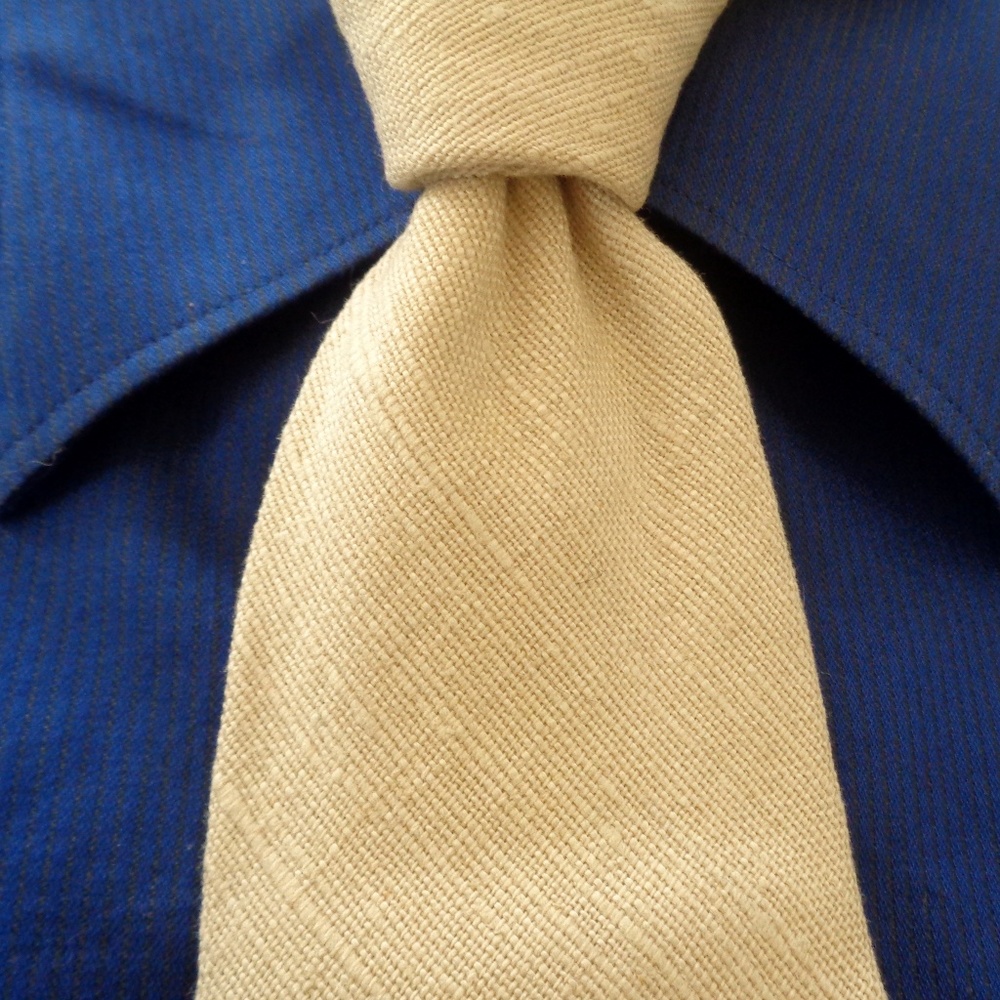 BROOK BROTHERS BLACK LABEL TIE IMPORTED  LINEN